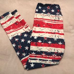 4th of July Leggings! Flag Leggings!